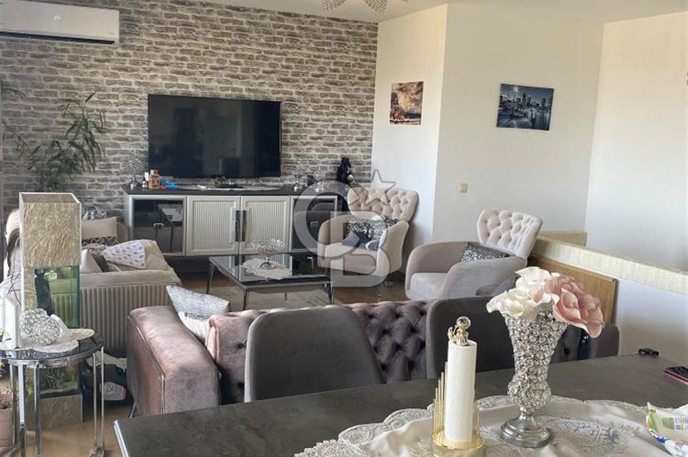 Bodrum Konacık'ta Panoramik Deniz Manzaralı Satılık Bahçe Dubleksi