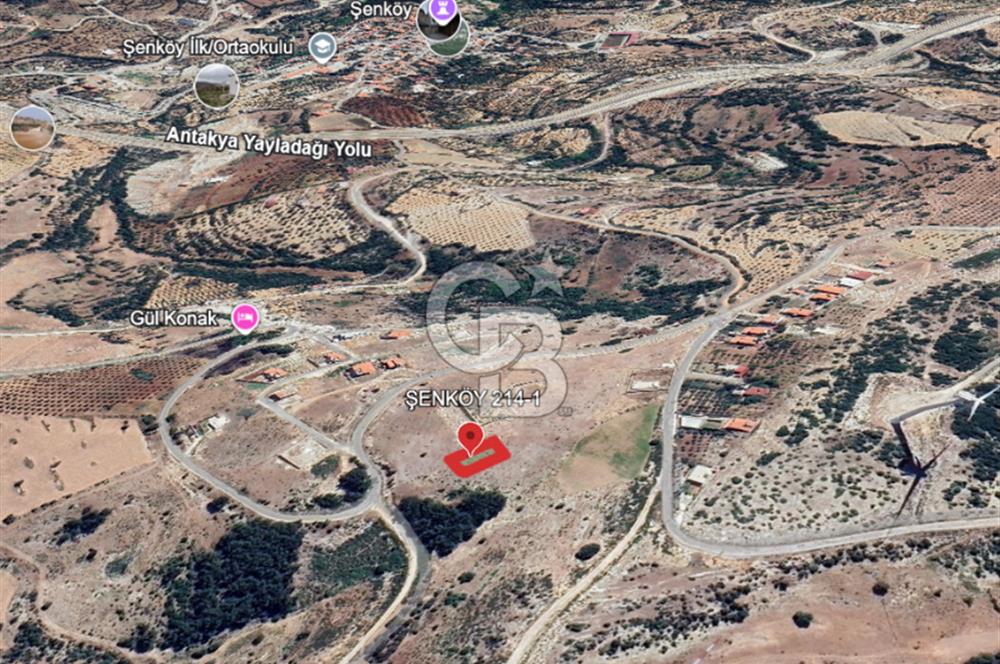 YAYLADAĞI-ŞENKÖY MAH'DE 430 M2 İMARLI TEK TAPU SATILIK ARSA