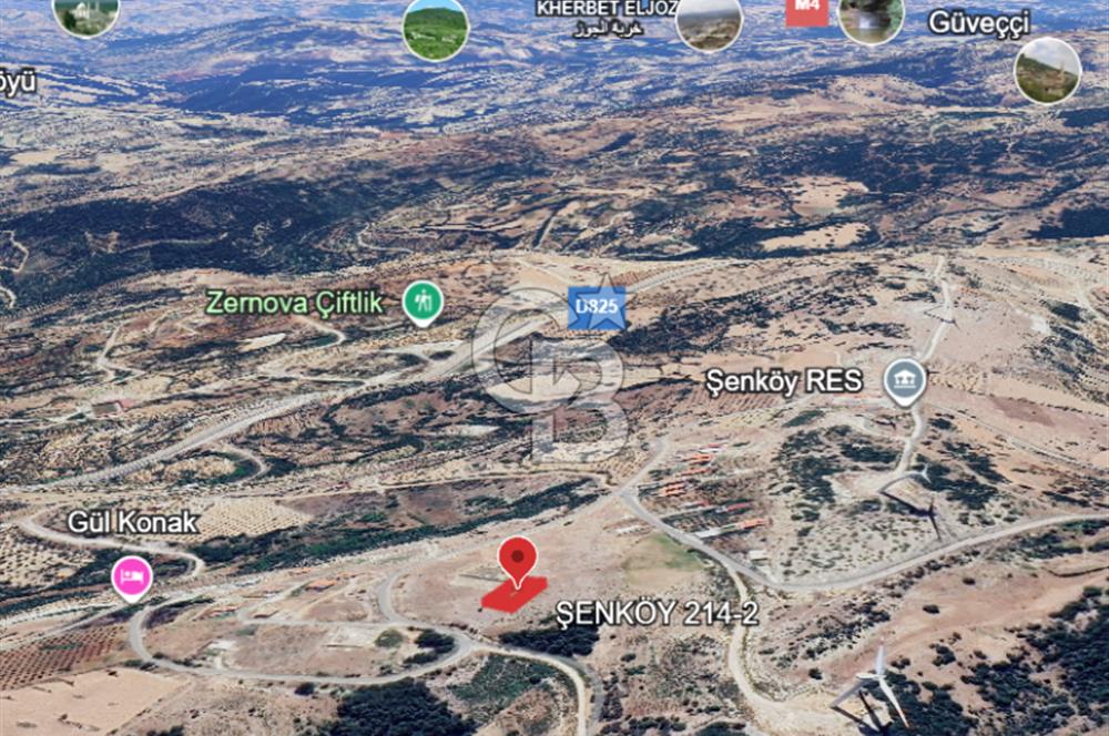 YAYLADAĞI-ŞENKÖY MAH'DE 427M2 KONUT İMARLI TEK TAPU SATILIK ARSA