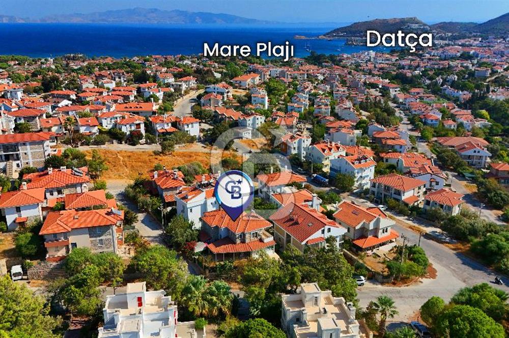 Datça Merkezde 2 Ayrı Girişli 4+1 İkiz Villa – Bahçeli, Otoparklı, Full Eşyalı