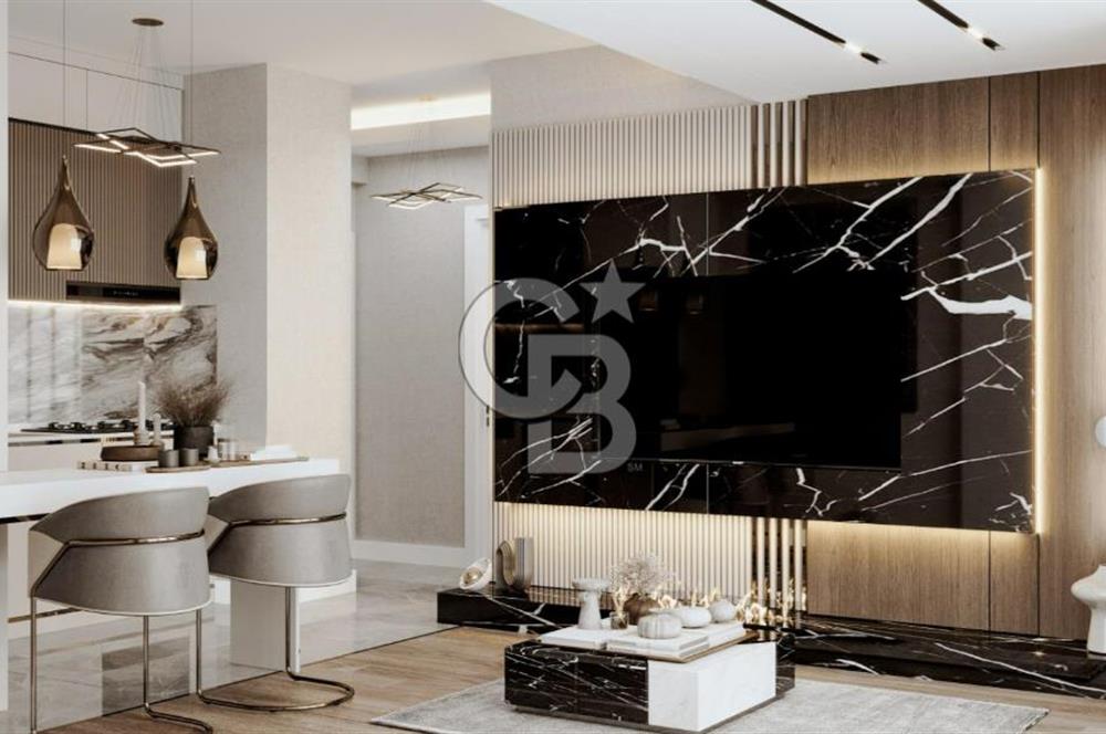 Çankaya Dikmen'de 1+1 Sıfır daire, Ankara manzaralı | CB LOFT