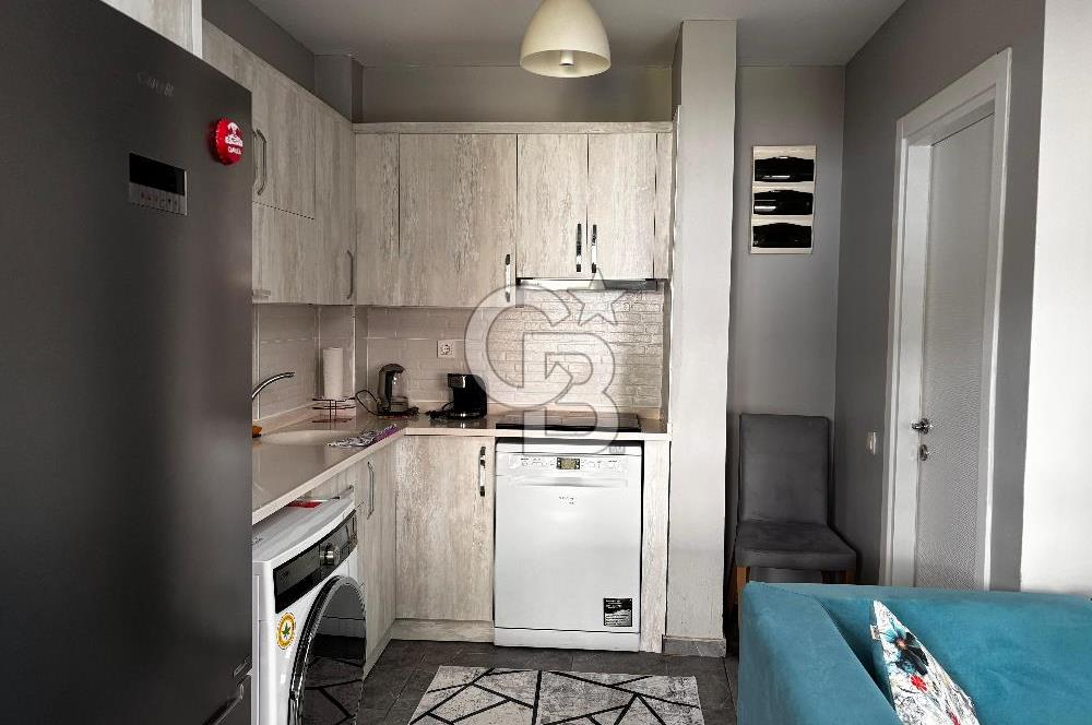 MENEMEN SEYREK STUDIO CİTY BAHÇE KATI KİRALIK 1+1 LOFT DAİRE