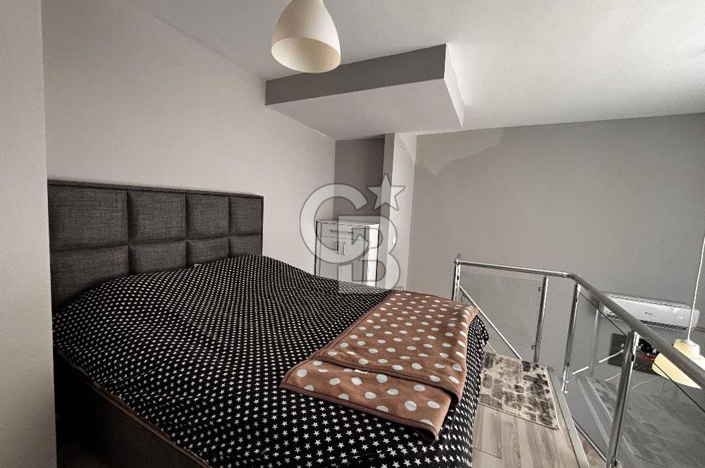 MENEMEN SEYREK STUDIO CİTY BAHÇE KATI KİRALIK 1+1 LOFT DAİRE
