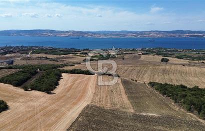 ÇANAKKALE LAPSEKİ'DE KÖPRÜ MANZARALI SATILIK TARLA