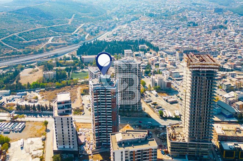 Bornova Viven Vogue Residance'ta 1+1 Eşyalı Lüks Satılık Daire