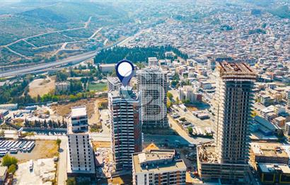 Bornova Viven Vogue Residance'ta 1+1 Eşyalı Lüks Satılık Daire