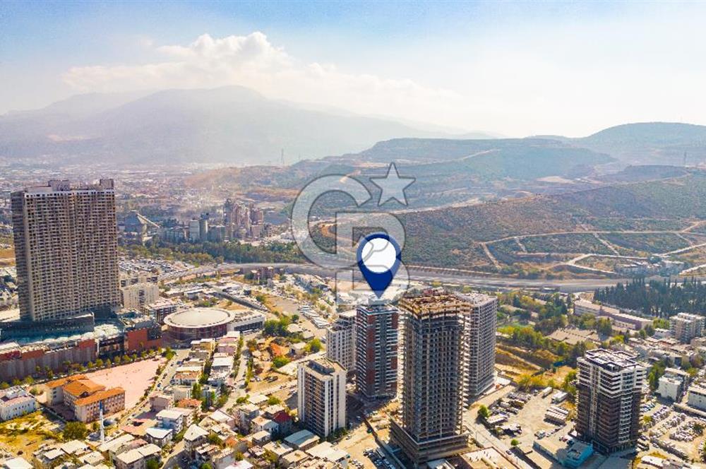 Bornova Viven Vogue Residance'ta 1+1 Eşyalı Lüks Satılık Daire