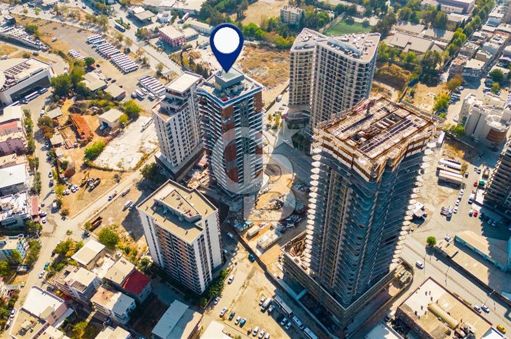 Bornova Viven Vogue Residance'ta 1+1 Eşyalı Lüks Satılık Daire