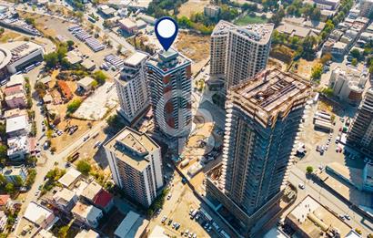 Bornova Viven Vogue Residance'ta 1+1 Eşyalı Lüks Satılık Daire