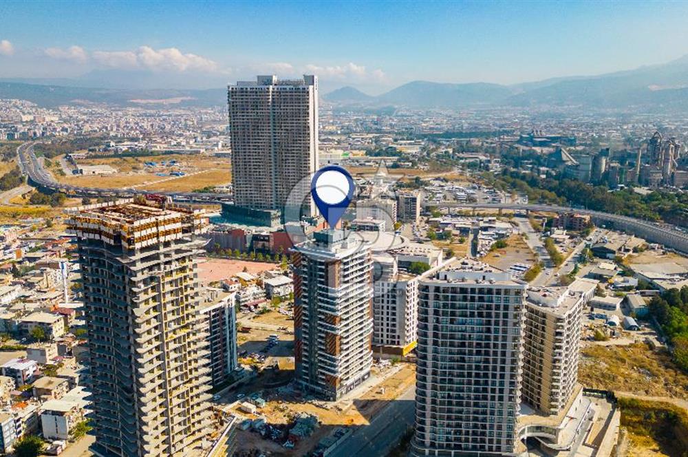 Bornova Viven Vogue Residance'ta 1+1 Eşyalı Lüks Satılık Daire
