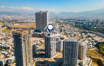 Bornova Viven Vogue Residance'ta 1+1 Eşyalı Lüks Satılık Daire