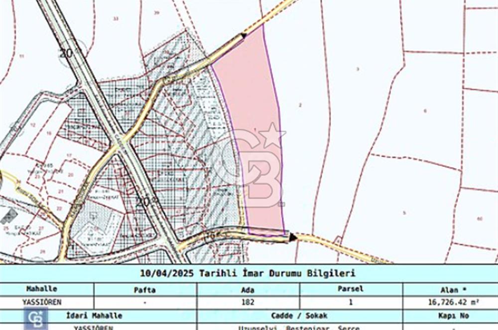 ARNAVUTKÖY - YASSIÖREN - SATILIK - HİSSELİ ARSA