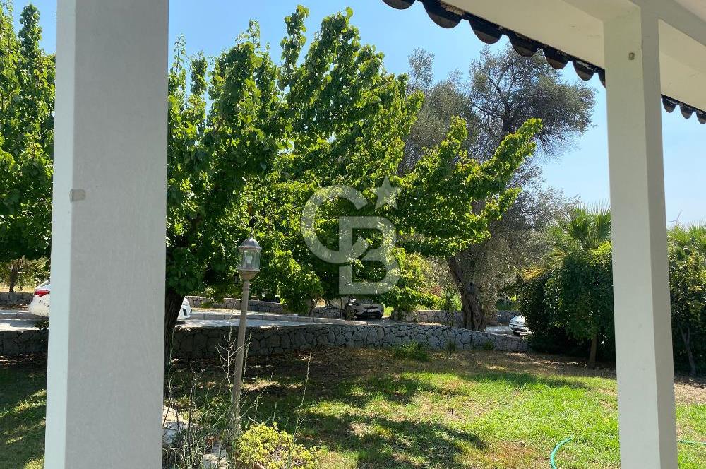 Urla Kuşçular'da Yeşiloba Sitesinde Kiralık 3+1  içi yenilenmiş beyaz eşya dahil, şömineli  müstakil villa 