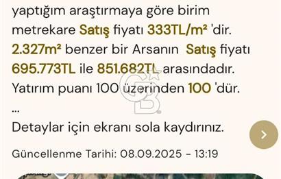 Bergama'da Köye Yürüme Mesafesinde Satılık Fırsat Tarla