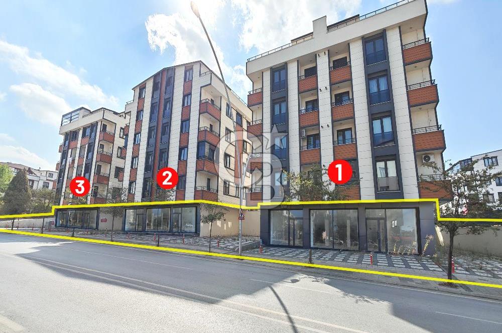 Barış Mh Dr.Zeki Acar Cd KİRALIK Toplam 784 m2 Üç Dükkan