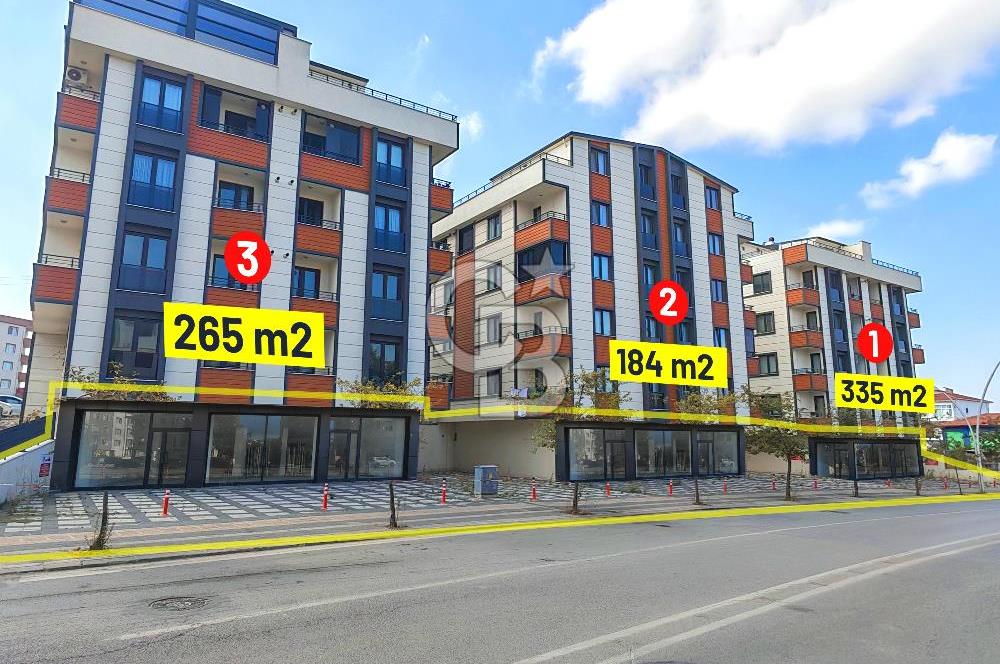 Barış Mh Dr.Zeki Acar Cd KİRALIK Toplam 784 m2 Üç Dükkan