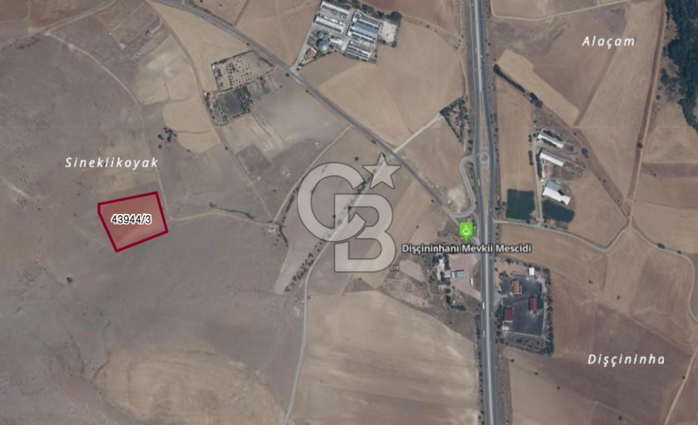 COLDWELL BANKERDAN BAĞRIKURTTA SATILIK TARLA
