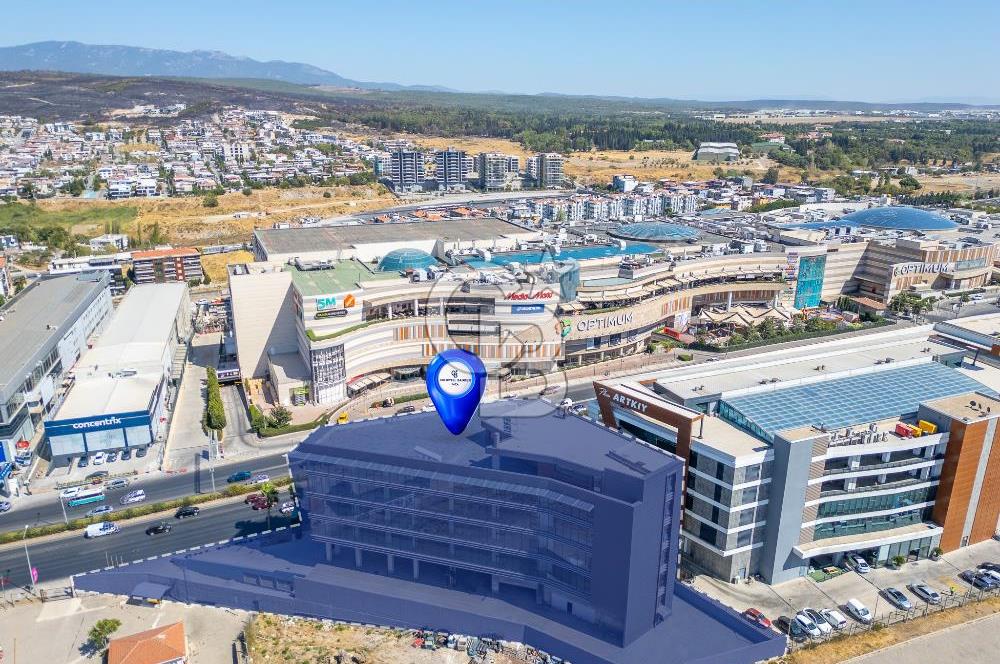 AKÇAY CADDESİ OPTİMUM AVM KARŞISINDA EMSALSİZ KOMPLE SATILIK PLAZA