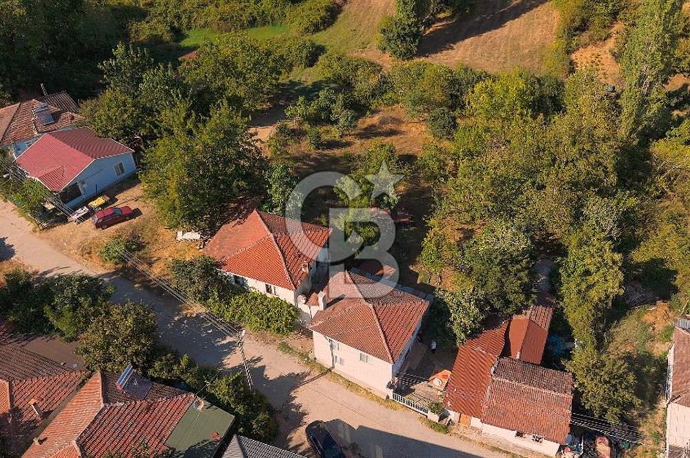TERMAL AKKÖY KÖYİÇİ'NDE 1.649 m² ARAZİ İÇİNDE YAŞAMAYA HAZIR, BAKIMLI KÖY EVİ!