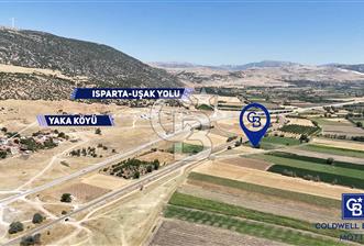 Dinar Yaka Köyü’nde Ana Yol ve Tren Yolu Yakınında Satılık Tarla
