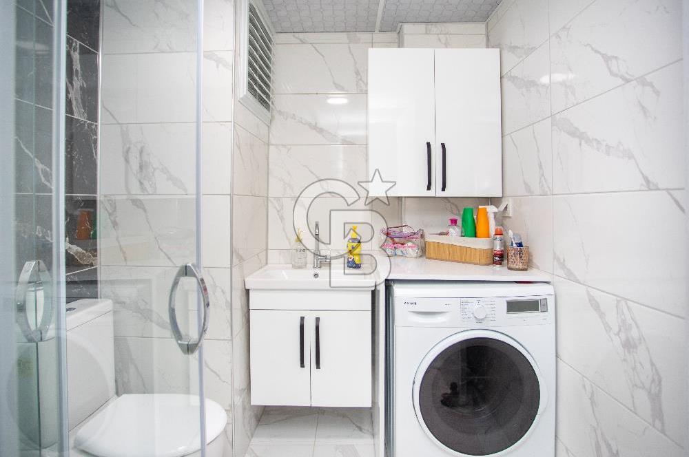 Yenifoça'da Eşyalı Kiralık Bahçe Katı 1+1 Daire