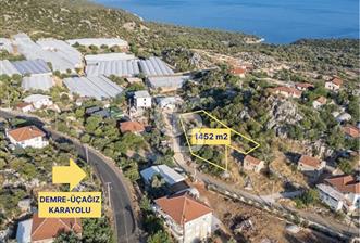 CB ARDENDEN ANTALYA DEMRE KAPAKLIDA 1452 M2 SATILIK TARLA