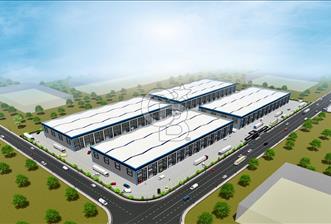 Tekirdağ Kapaklı Karaağaç'ta Sitesinde Kiralık 1050 M2 Atölye