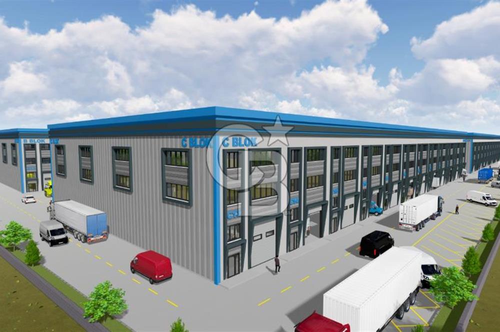 Tekirdağ Kapaklı Karaağaç'ta Sitesinde Kiralık 4200 M2 Atölye