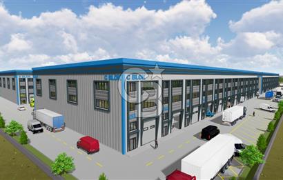 Tekirdağ Kapaklı Karaağaç'ta Sitesinde Kiralık 4200 M2 Atölye
