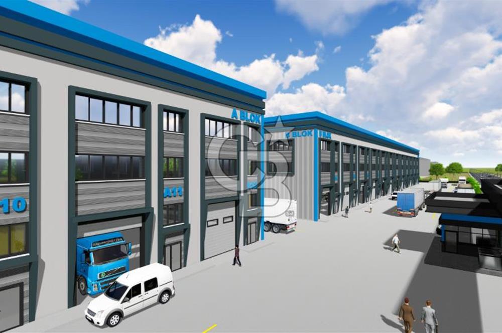 Tekirdağ Kapaklı Karaağaç'ta Sitesinde Kiralık 4200 M2 Atölye