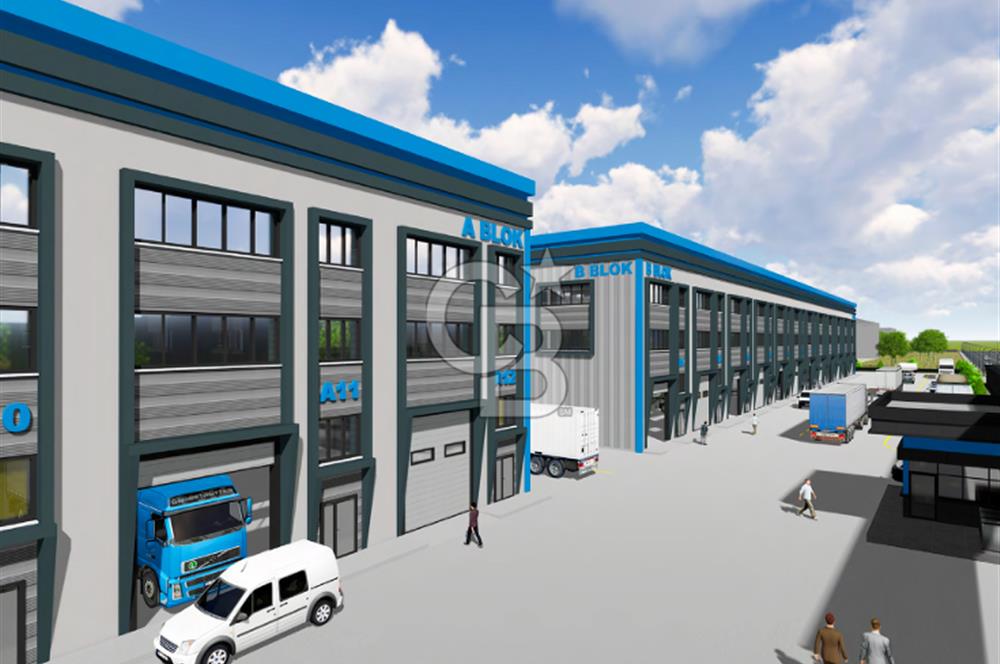 Tekirdağ Kapaklı Karaağaç'ta Sitesinde Kiralık 4200 M2 Atölye