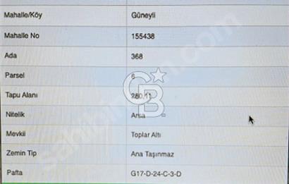 GELİBOLU GÜNEYLİDE SATILIK İMARLI ARSA