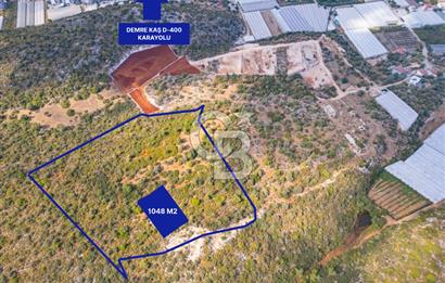 CB ARDENDEN ANTALYA DEMRE BÜYÜKKUMDA 1048 M2 SATILIK TARLA