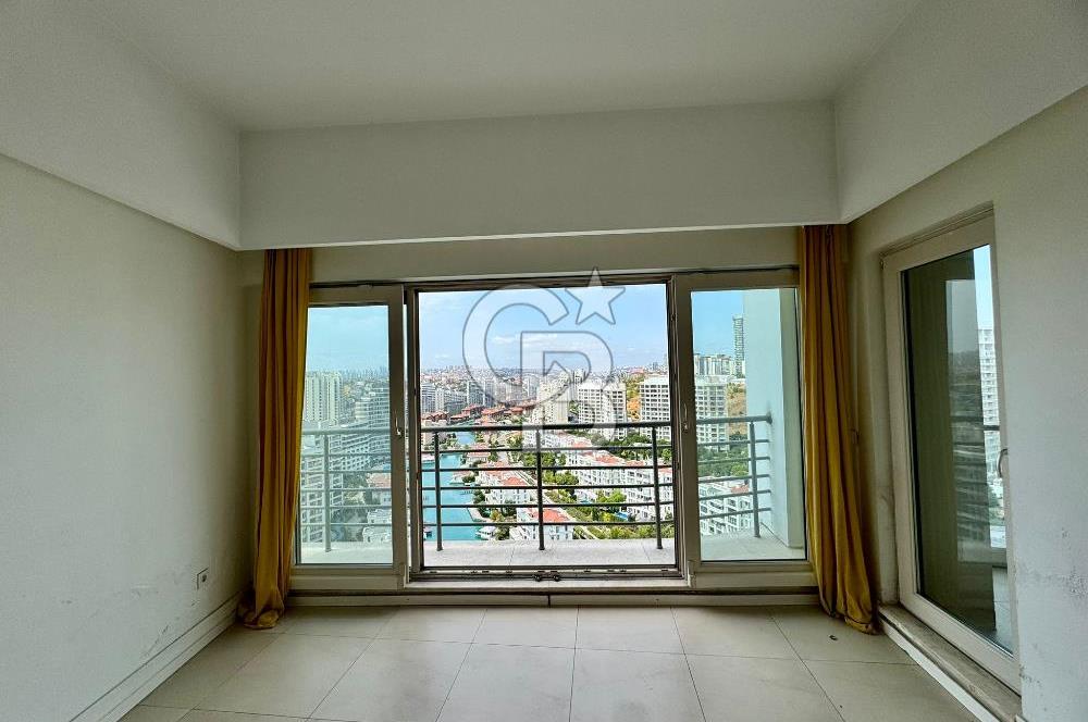 İstanbul Saraylarında Gölet ve Peyzaj Manzaralı Kiralık 1+1