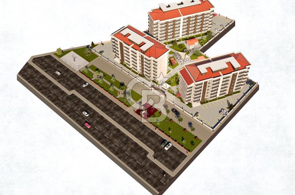 CB Güvencesiyle Golden Park Sitesinde 1+1 Çift Balkon Özel Daire