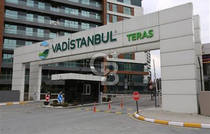 Satılık Vadi İstanbul Teras 1+1 Vatandaşlığa Uygun Balkonlu 81m2