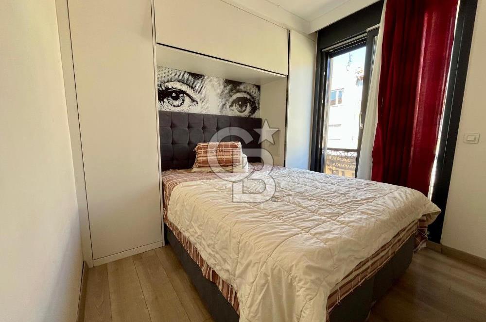Moda'da yeni binada eşyalı merkezi konum 1+1 daire