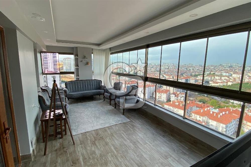 Pursaklar Zeytindalı Sitesi’nde Panoramik Şehir Manzaralı, Prestijli ve Lüks Daire