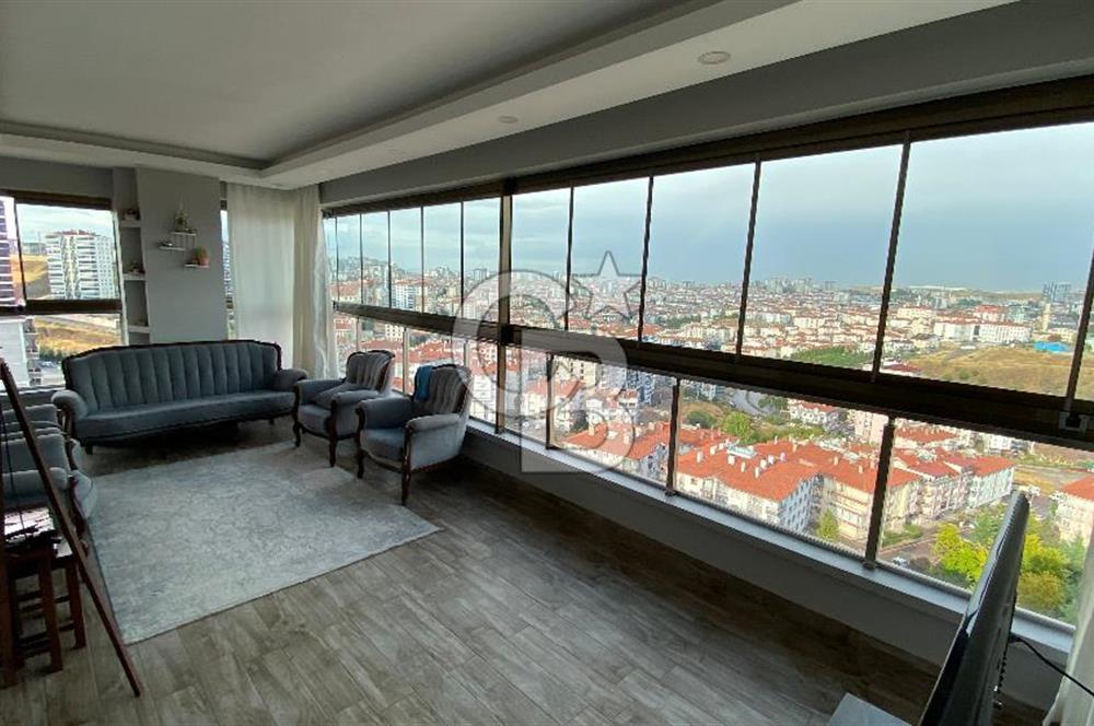 Pursaklar Zeytindalı Sitesi’nde Panoramik Şehir Manzaralı, Prestijli ve Lüks Daire
