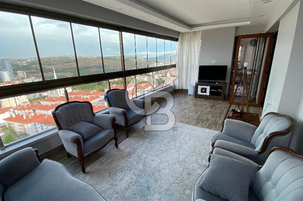 Pursaklar Zeytindalı Sitesi’nde Panoramik Şehir Manzaralı, Prestijli ve Lüks Daire