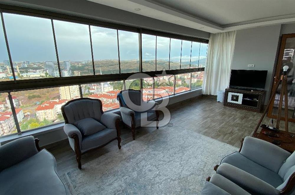 Pursaklar Zeytindalı Sitesi’nde Panoramik Şehir Manzaralı, Prestijli ve Lüks Daire