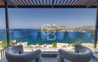 BODRUM YALIKAVAK VARYAP RESİDENCE DENİZ MANZARALI 3+1 SATILIK DUBLEKS 