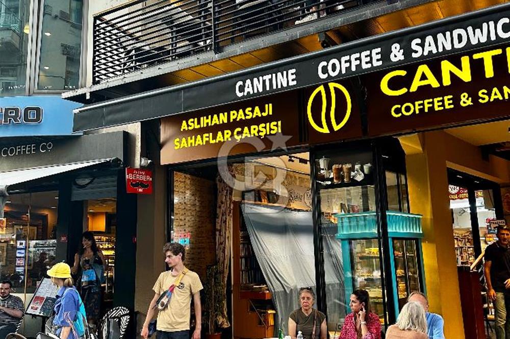 BEYOĞLU ASLIHAN PASAJI'NDA, GİRİŞ KAT, SATILIK DÜKKAN