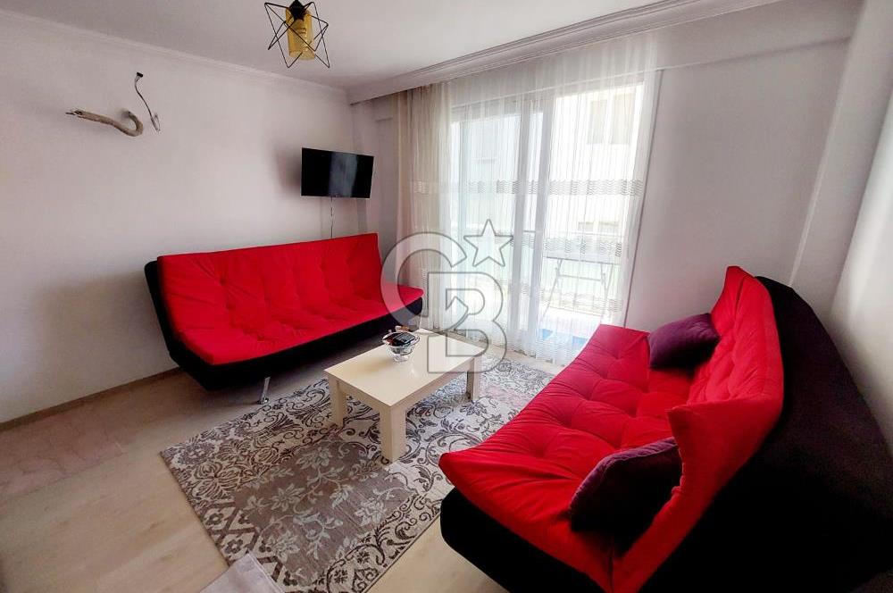 KUŞADASI DAVUTLAR SİTE İÇİNDE SAHİLE YAKIN YENİ 1+1 SATILIK DAİRE 