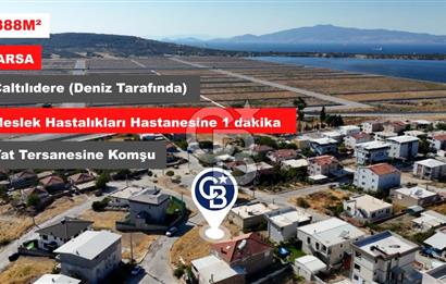 ALİAĞA ÇALTILIDERE'DE KONUT İMARLI (388 M2) SATILIK ARSA