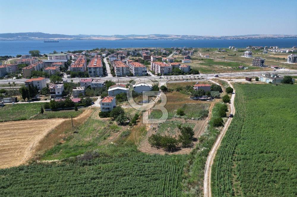 ÇANAKKALE LAPSEKİ DALYAN'DA BOĞAZ MANZARALI SATILIK ARSA