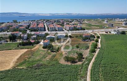 ÇANAKKALE LAPSEKİ DALYAN'DA BOĞAZ MANZARALI SATILIK ARSA