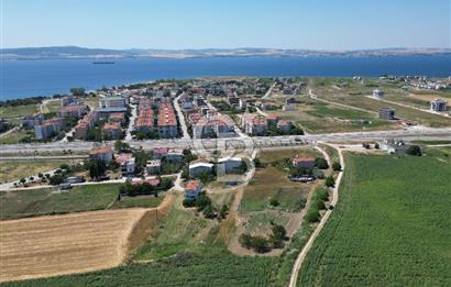 ÇANAKKALE LAPSEKİ DALYAN'DA BOĞAZ MANZARALI SATILIK ARSA