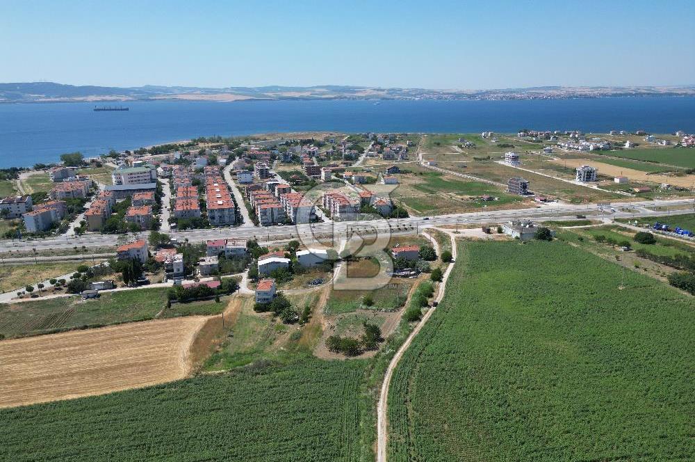ÇANAKKALE LAPSEKİ DALYAN'DA BOĞAZ MANZARALI SATILIK ARSA