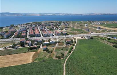 ÇANAKKALE LAPSEKİ DALYAN'DA BOĞAZ MANZARALI SATILIK ARSA